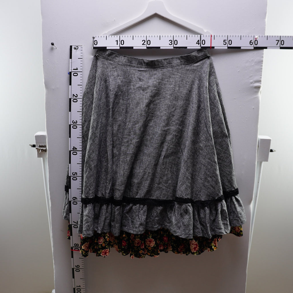 Falda Italian Style para Mujer Usada - Gris, XXL