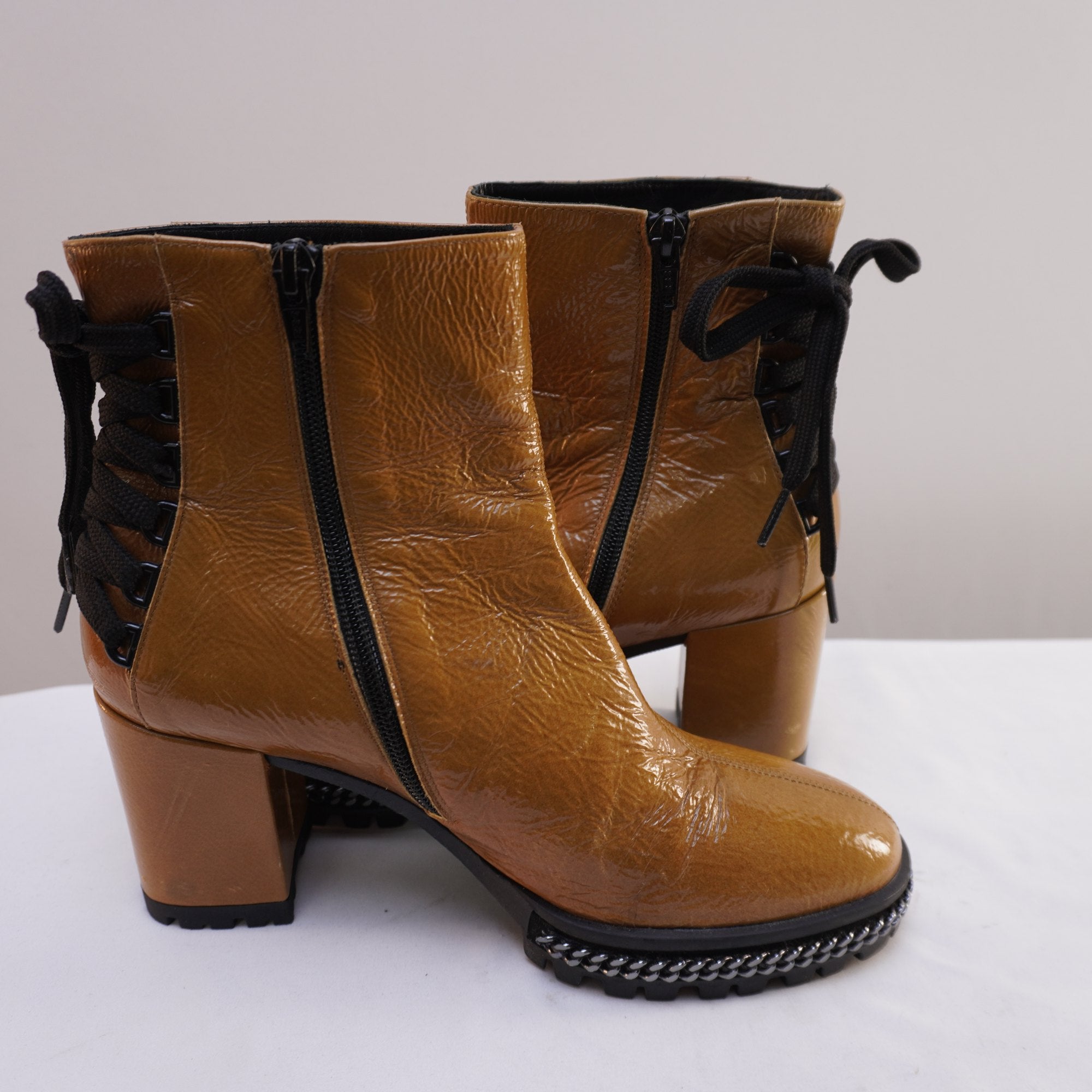 Botas Jeannot para Mujer Usadas - Marrón, Talla 38