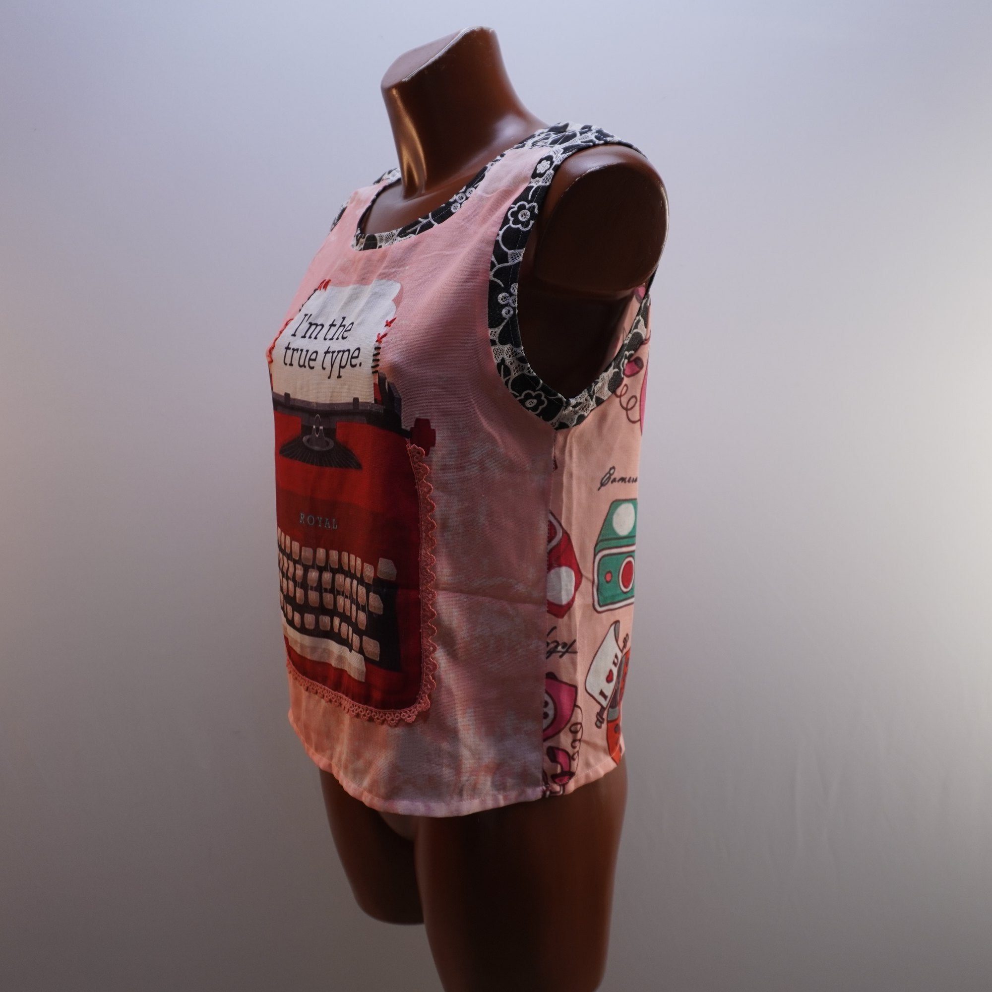 Camiseta sin Mangas Culito para Mujer Usada - Multicolor, XL