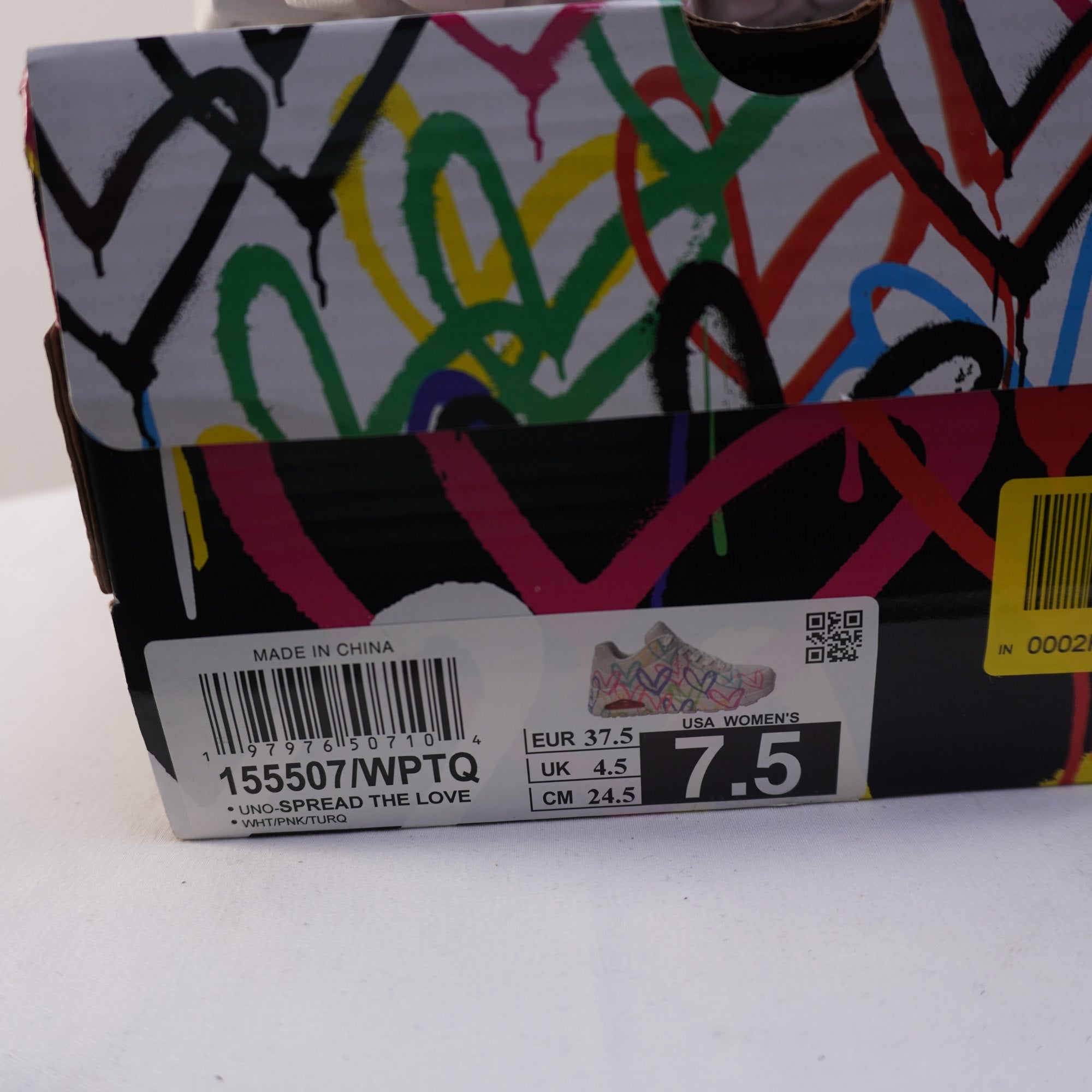 Zapatillas Skechers para Mujer Usadas - Multicolor, 37.5