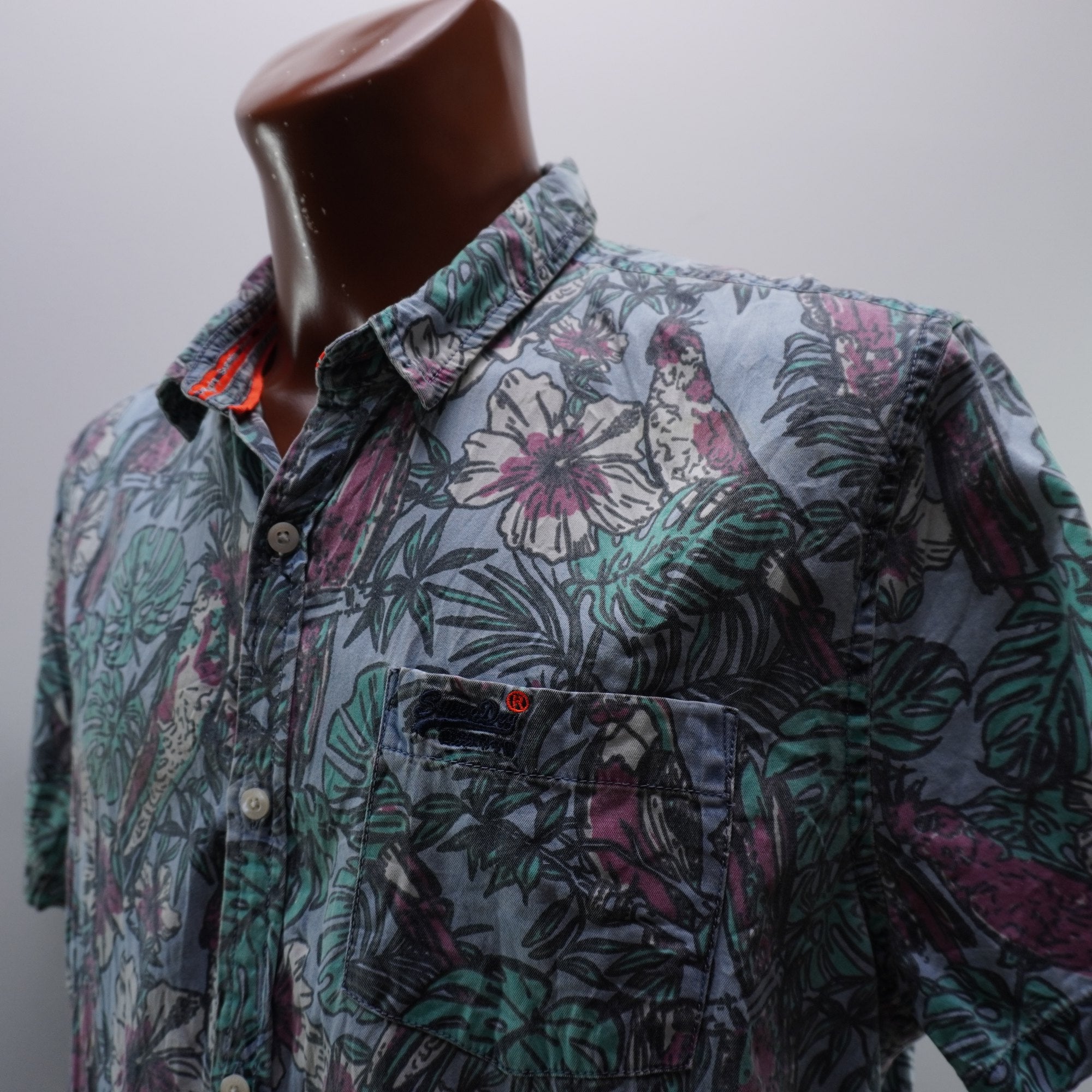 Camisa Superdry para Hombre Usada - Multicolor, XXXL