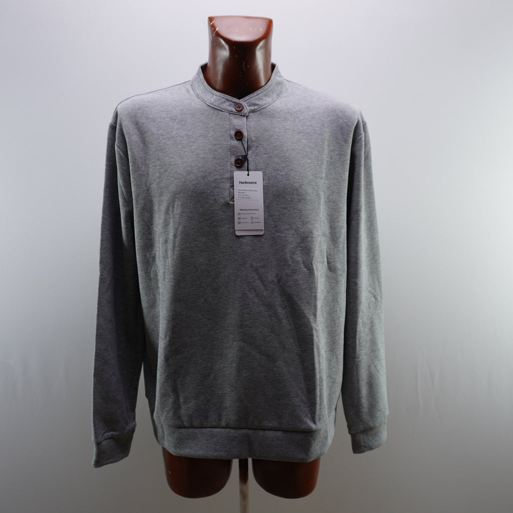 Sudadera Harbrosrce para Hombre Usada - Gris, XXL