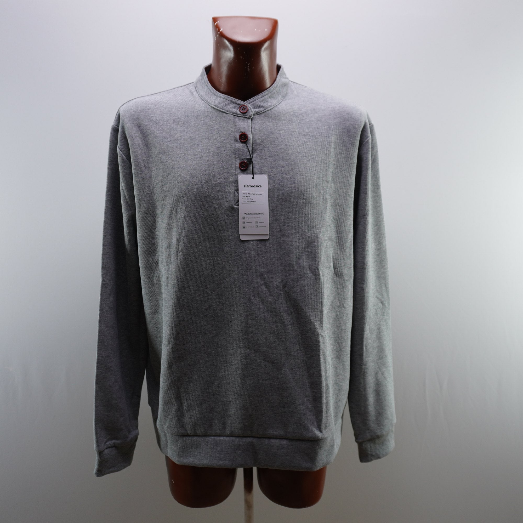 Sudadera Harbrosrce para Hombre Usada - Gris, XXL