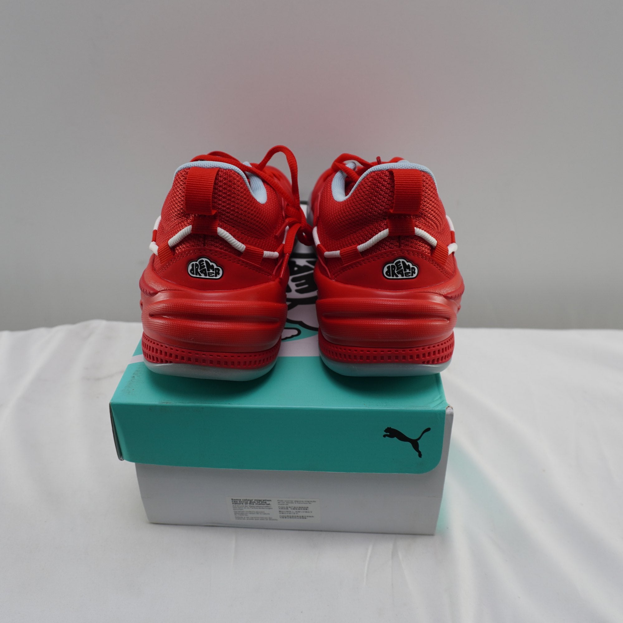 Zapatillas Puma para Hombre Usadas - Rojo, Talla 43