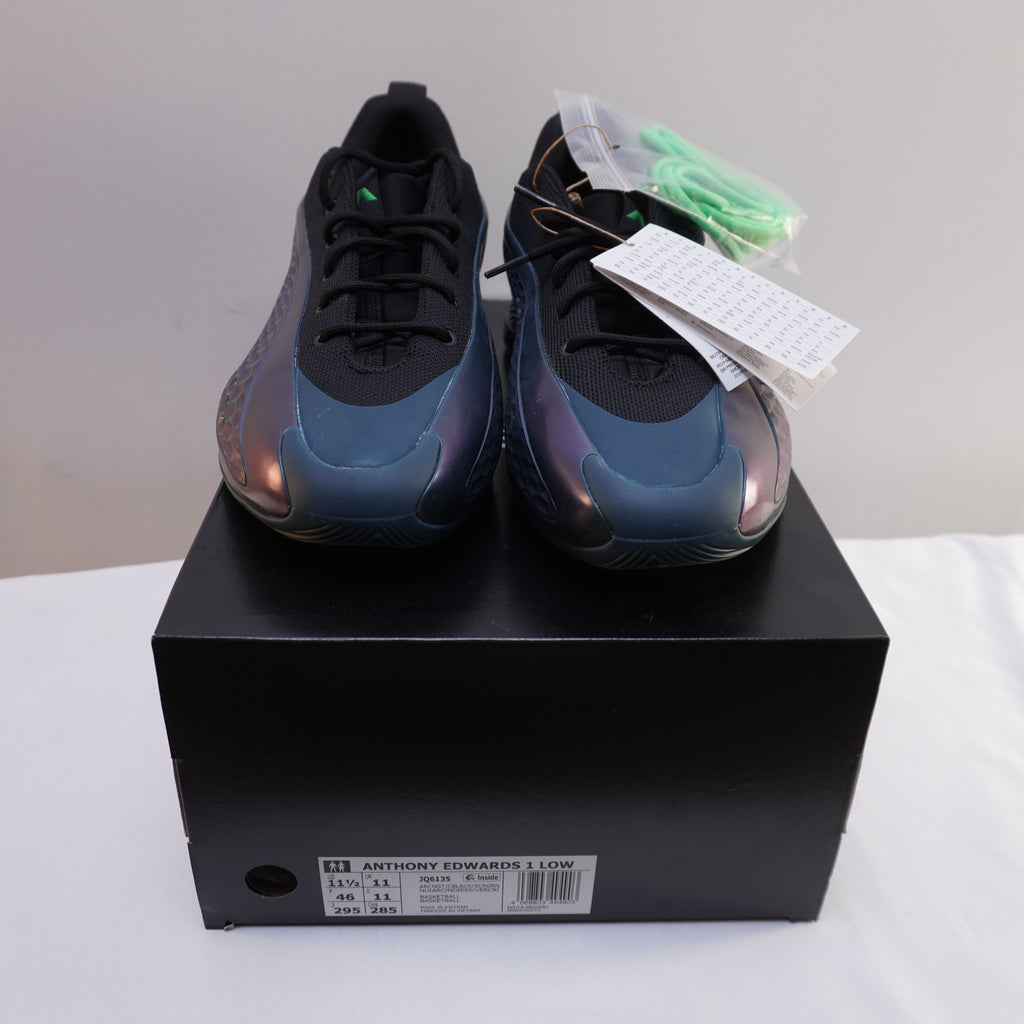 Zapatillas Adidas para Hombre Usadas - Negras, Talla 46