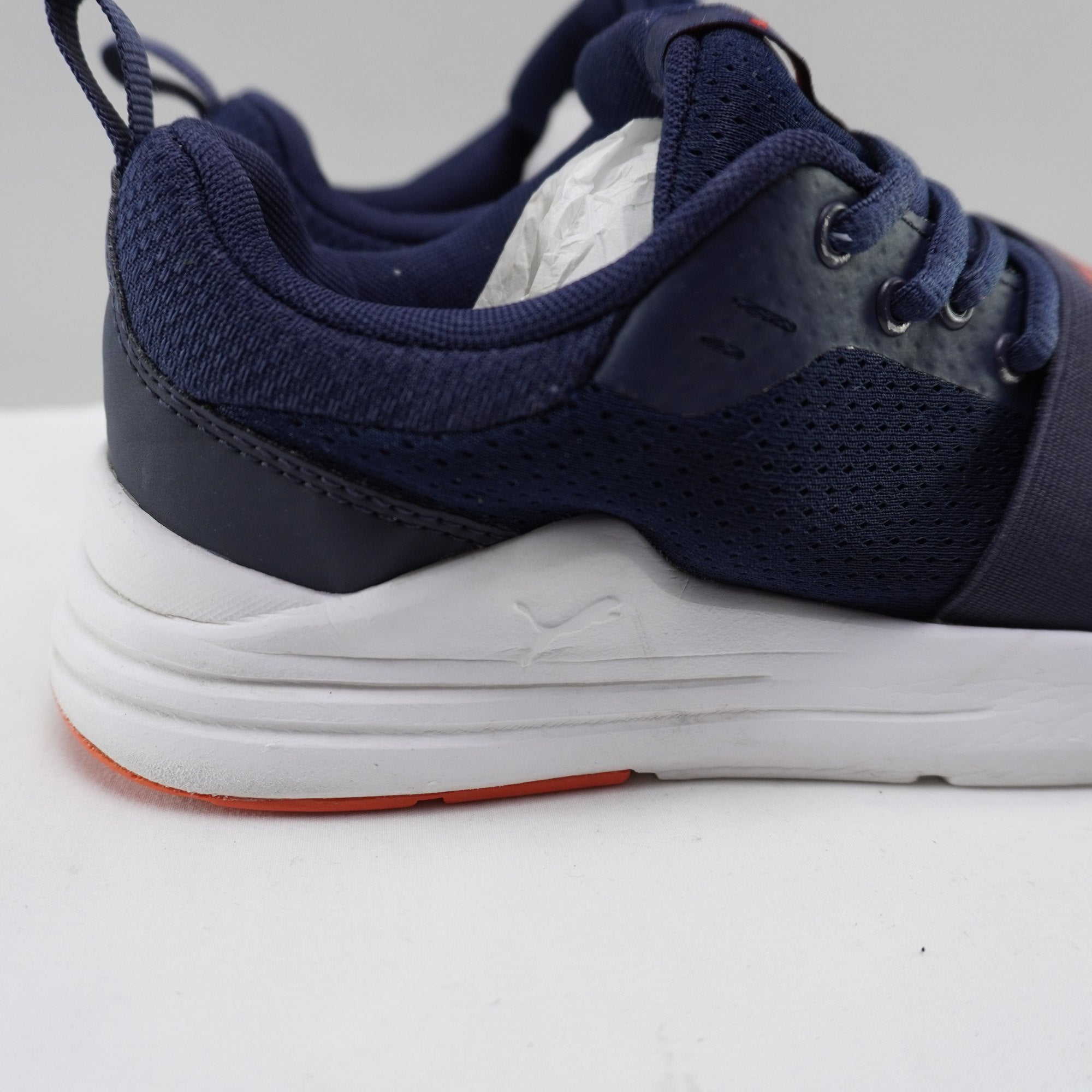 Zapatillas Puma para Mujer Usadas en Muy Buen Estado - Azul Marino, Talla 38