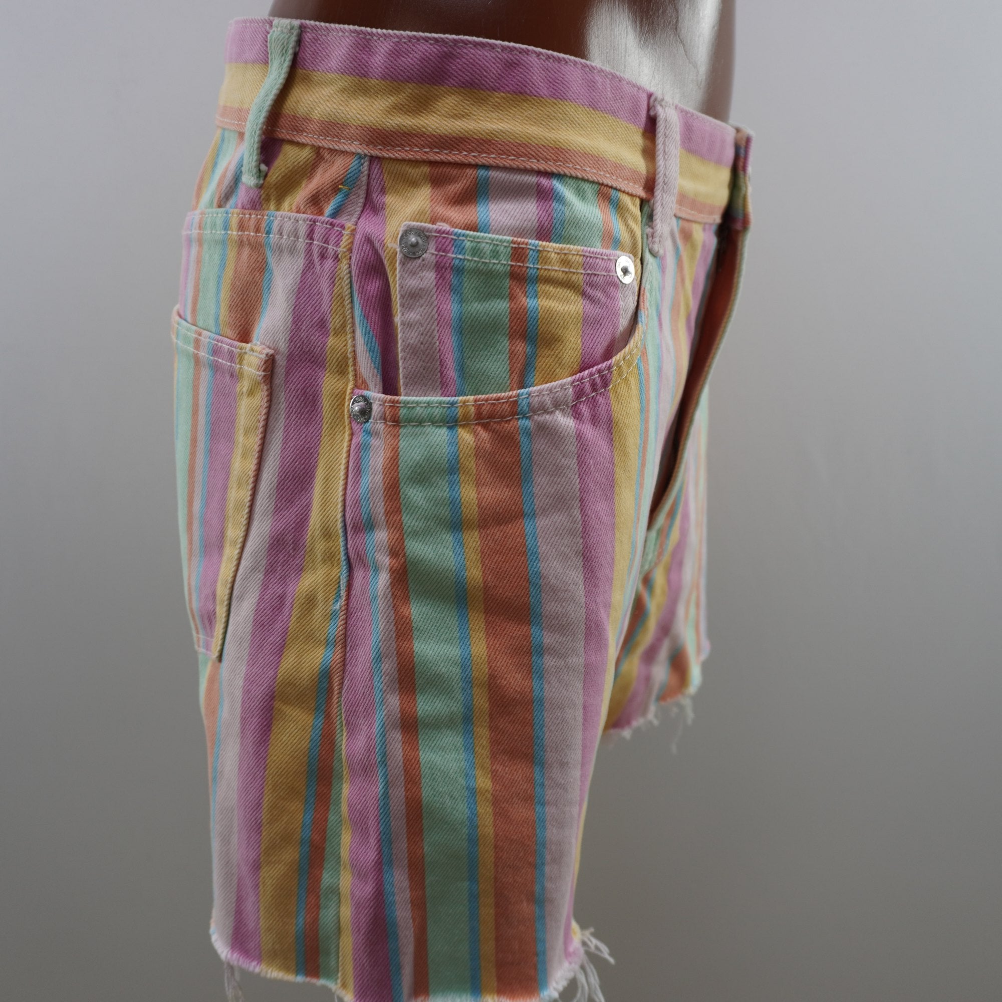 Pantalones Cortos Vaqueros Zara para Mujer Usados - Multicolor, L