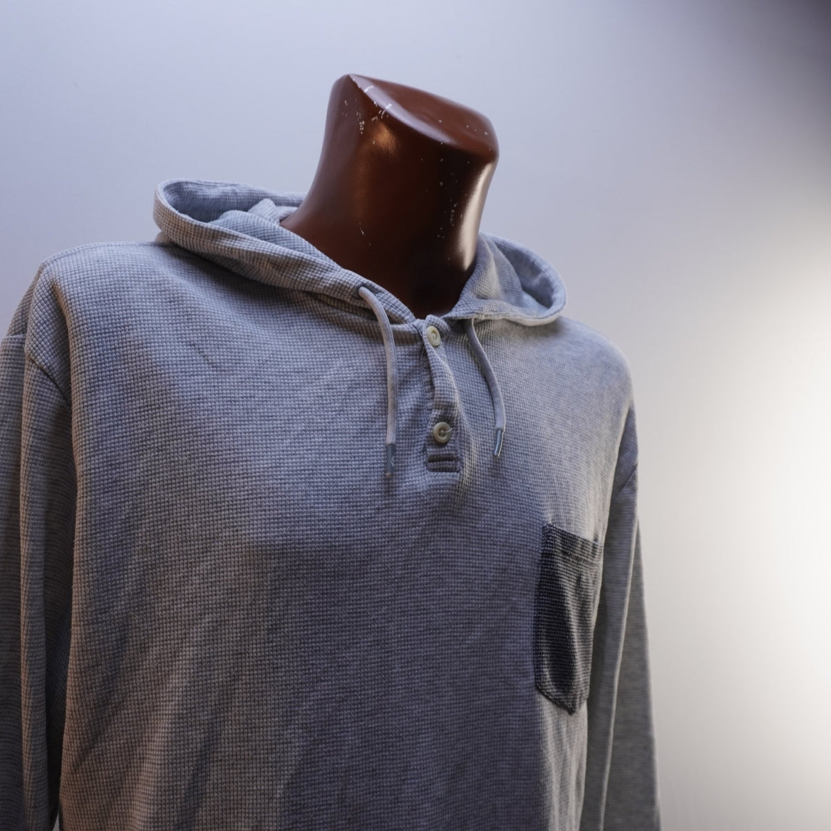 Sudadera con Capucha Quiksilver para Hombre Usada - Gris, XXL
