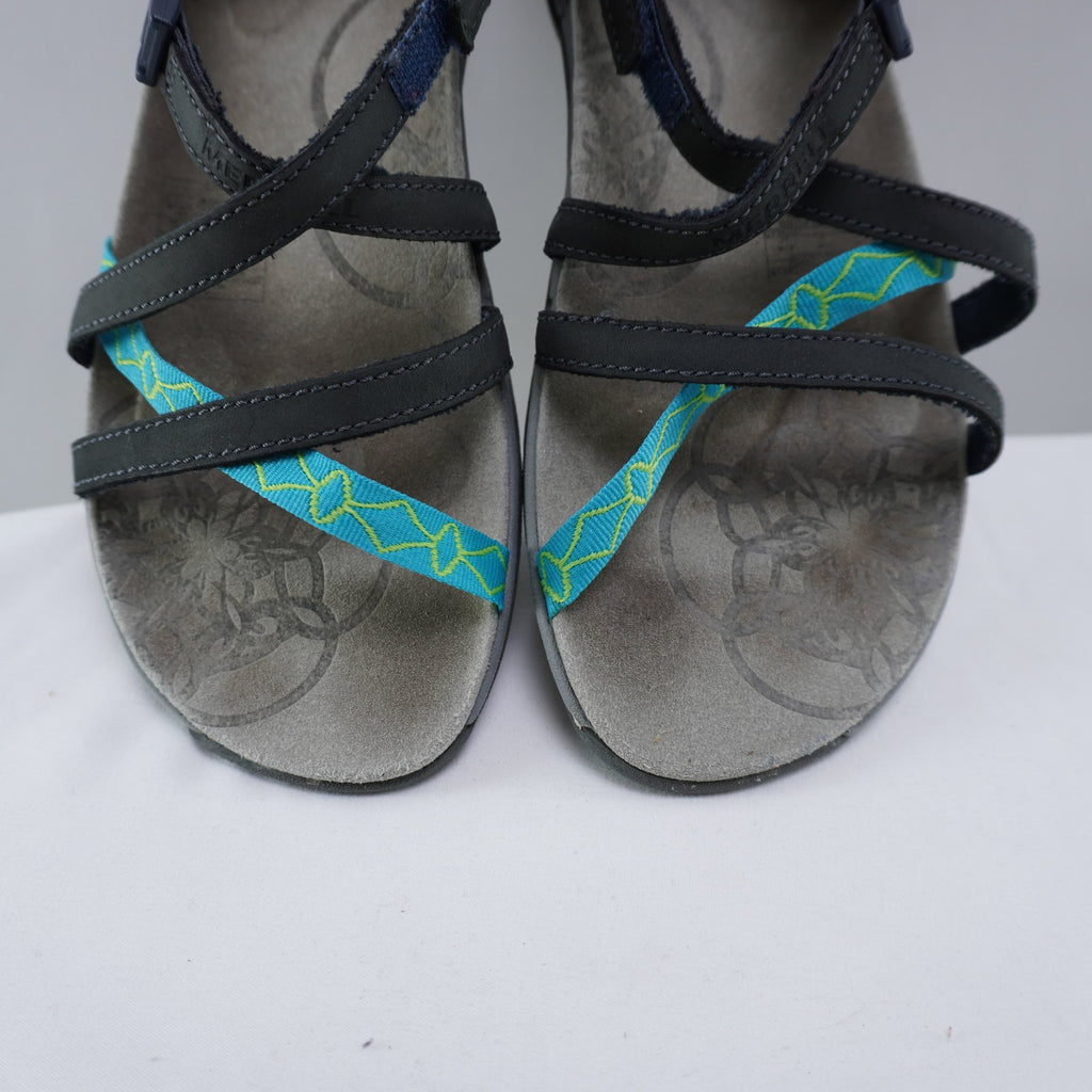 Sandalias Merrell para Mujer Usadas - Azul Marino, Talla 37