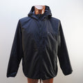 Chaqueta Deportiva Negra para Hombre - Talla Grande (L) Usada en Muy Buen Estado