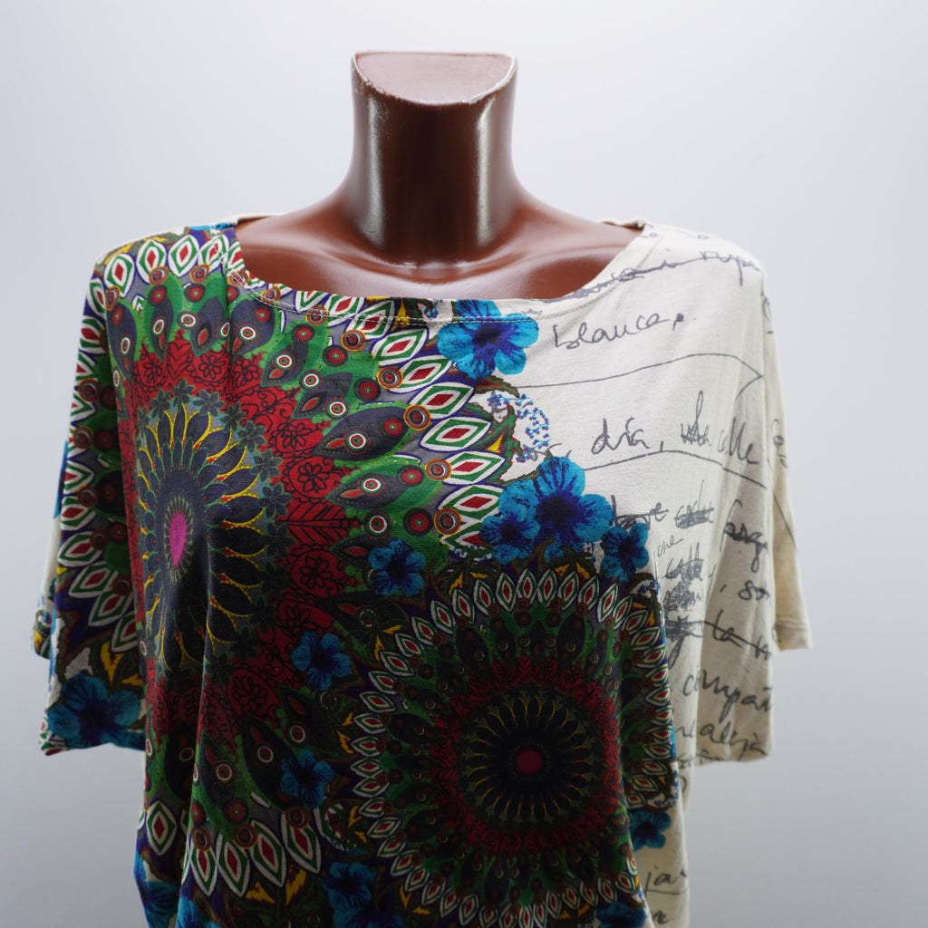 Camiseta Desigual para Mujer Usada - Multicolor, S