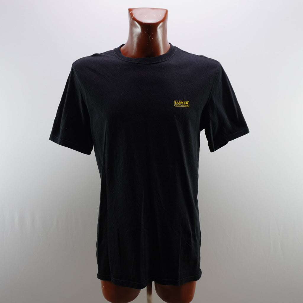 Camiseta Barbour para Hombre Usada - Negra, XL