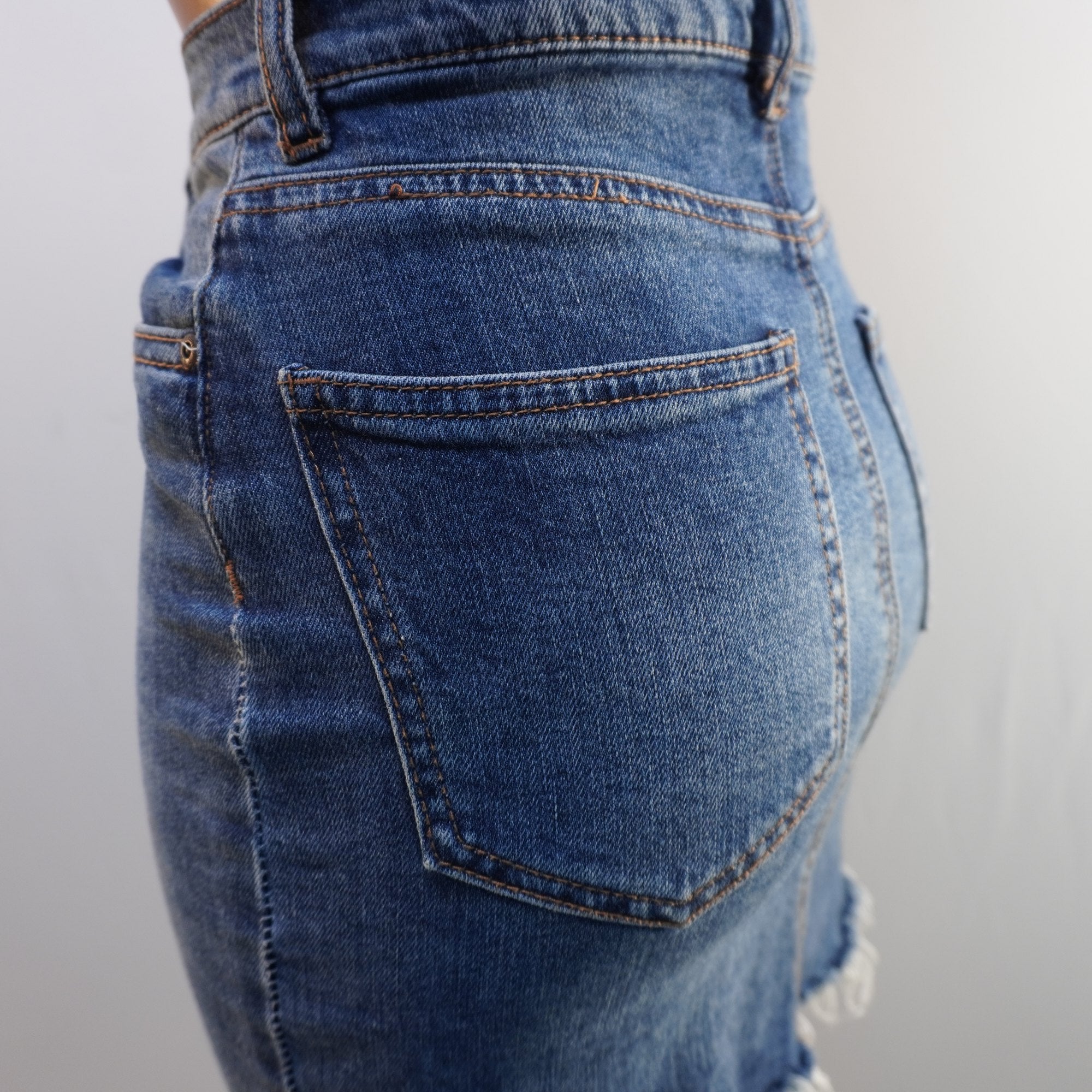 Falda Pull & Bear para Mujer Usada - Azul, S
