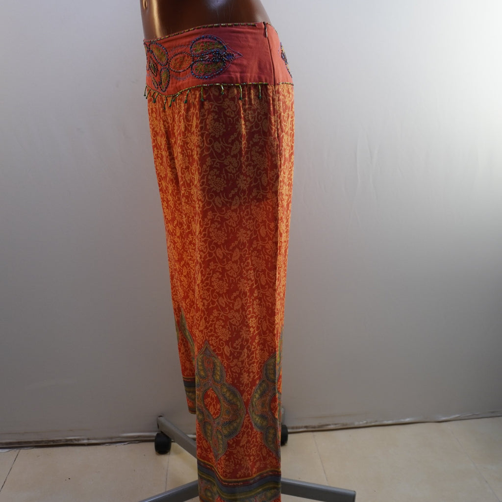 Pantalones Harén HHG para Mujer Usados - Naranja, L