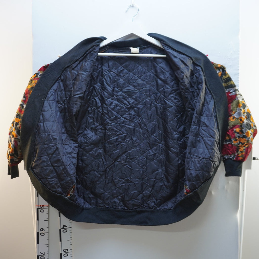 Chaqueta Bomber Italian Style para Mujer Usada - Multicolor, XL