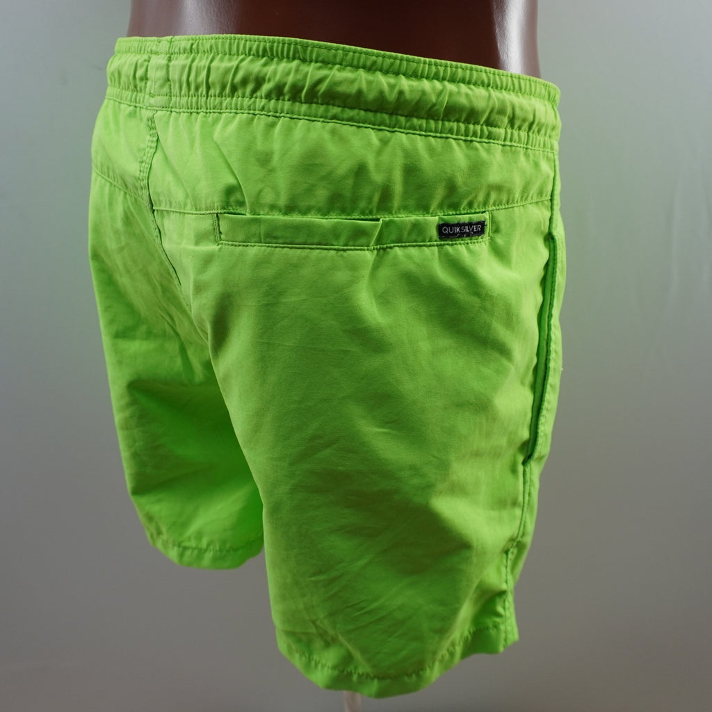 Bermudas Quiksilver para Hombre Usadas - Verde, L