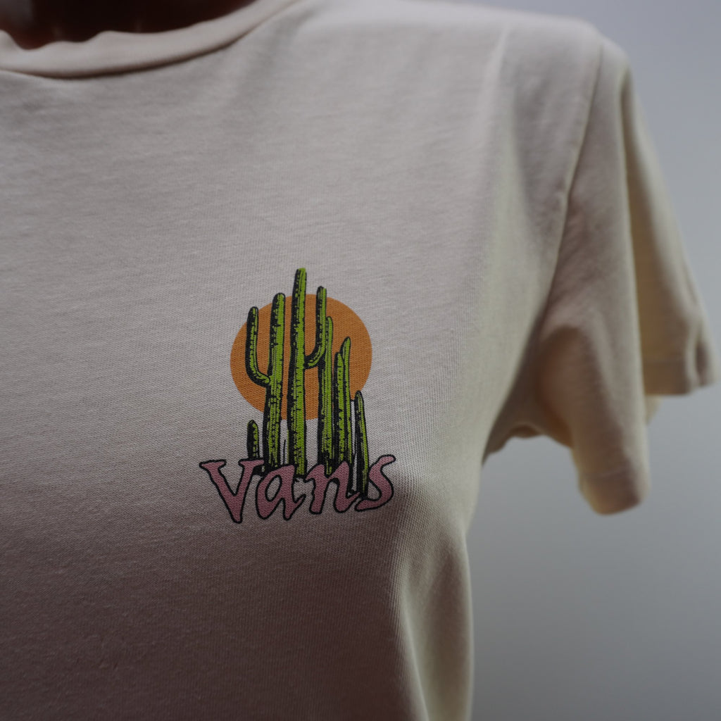 Camiseta Vans para Mujer Usada - Beige, S