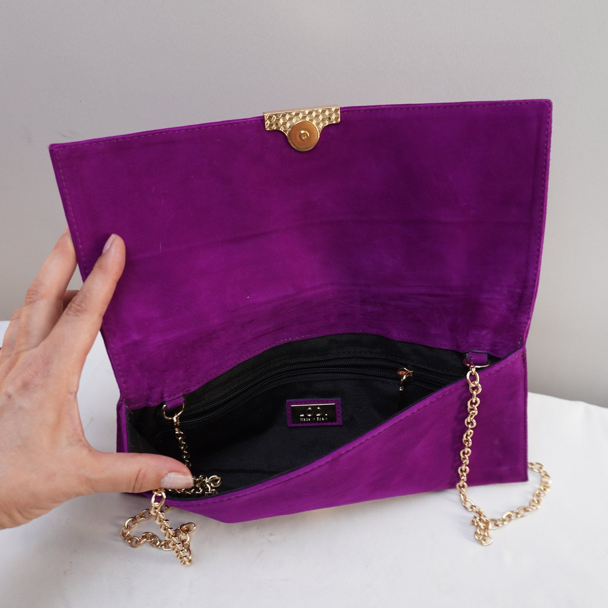 Bolso de Fiesta Lodi para Mujer Usado - Púrpura