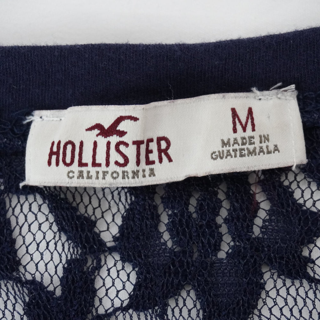Camiseta Hollister para Mujer Usada - Azul Marino, M