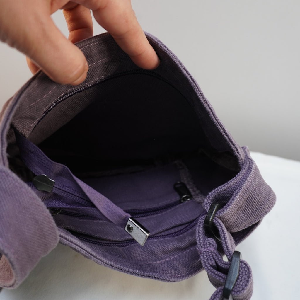 Bolso Baguette Italian Style para Mujer Usado - Púrpura
