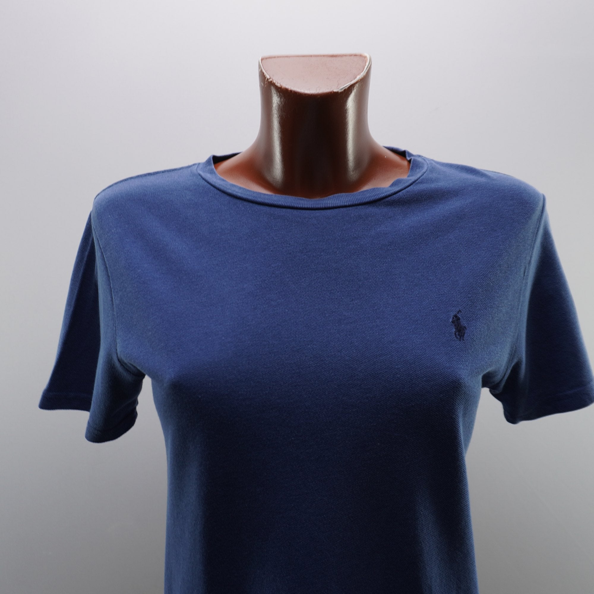 Camiseta de Manga Corta Ralph Lauren para Mujer Usada - Azul, M