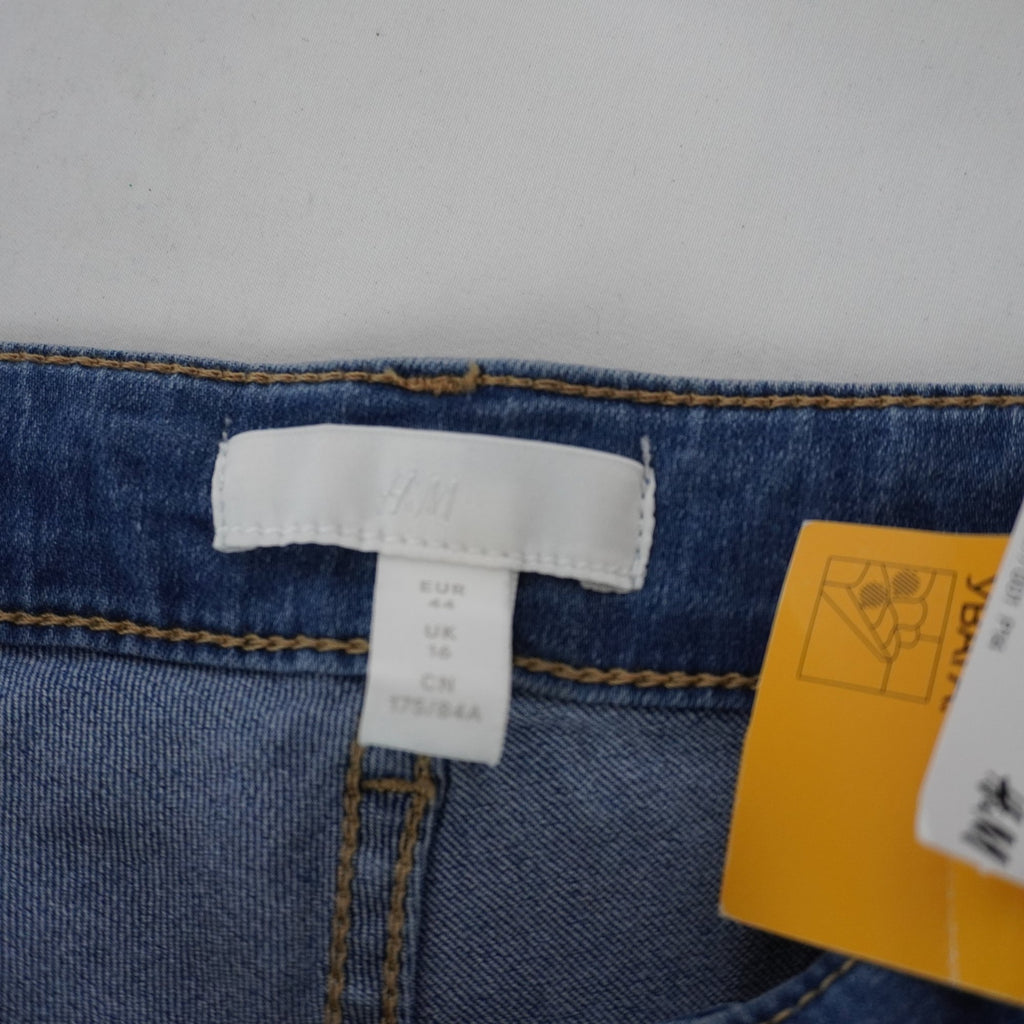 Pantalones Cortos Vaqueros H&M para Mujer Usados - Azul, XXL