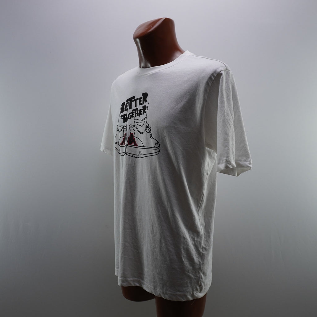 Camiseta Kappa para Hombre Usada - Blanca, XL