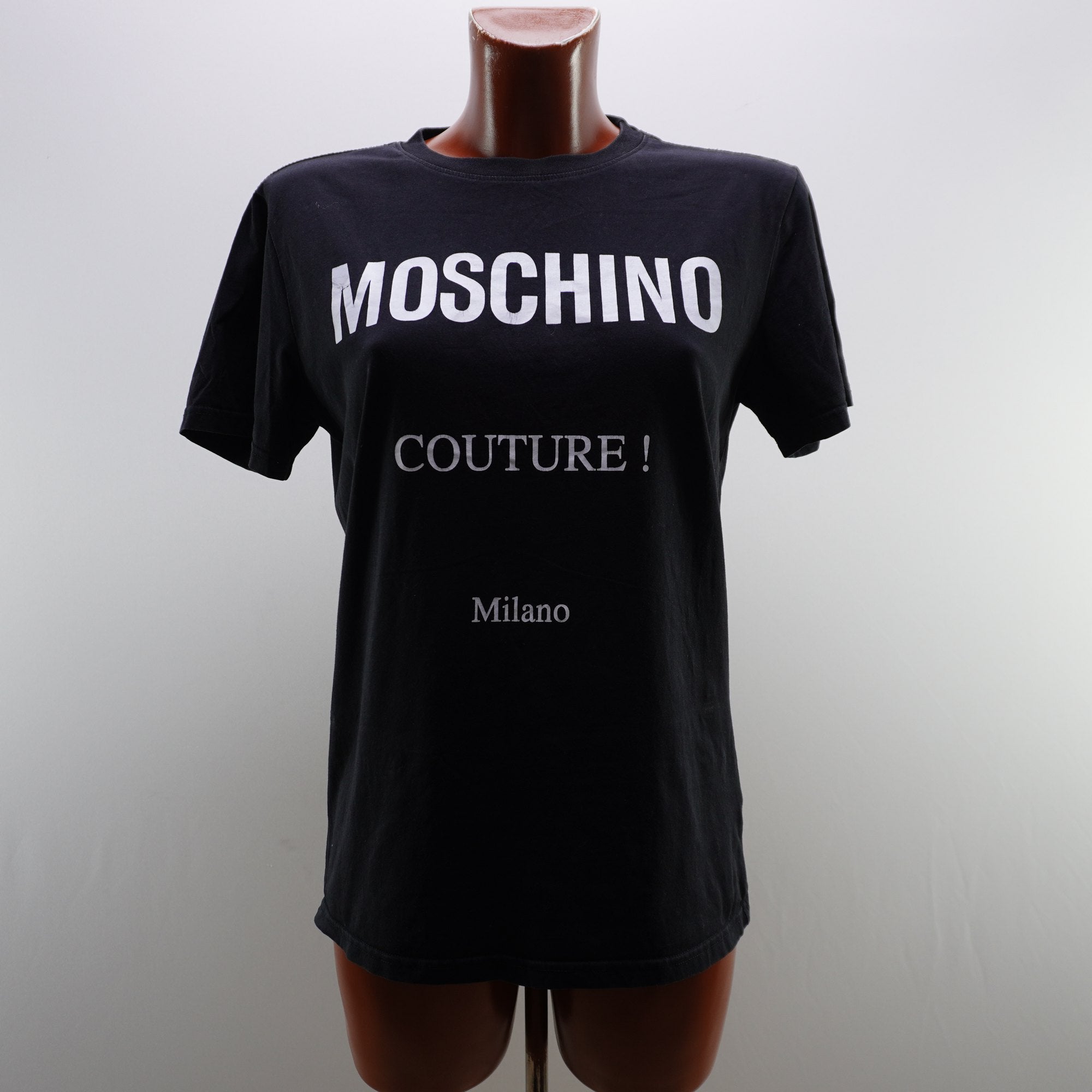 Camiseta Moschino para Mujer Usada - Negro, L
