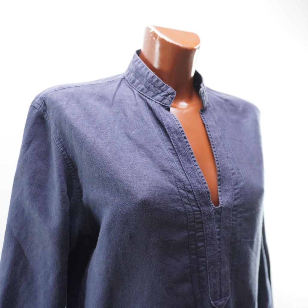Camisa Henley Zara para Hombre Usada - Azul Marino, S
