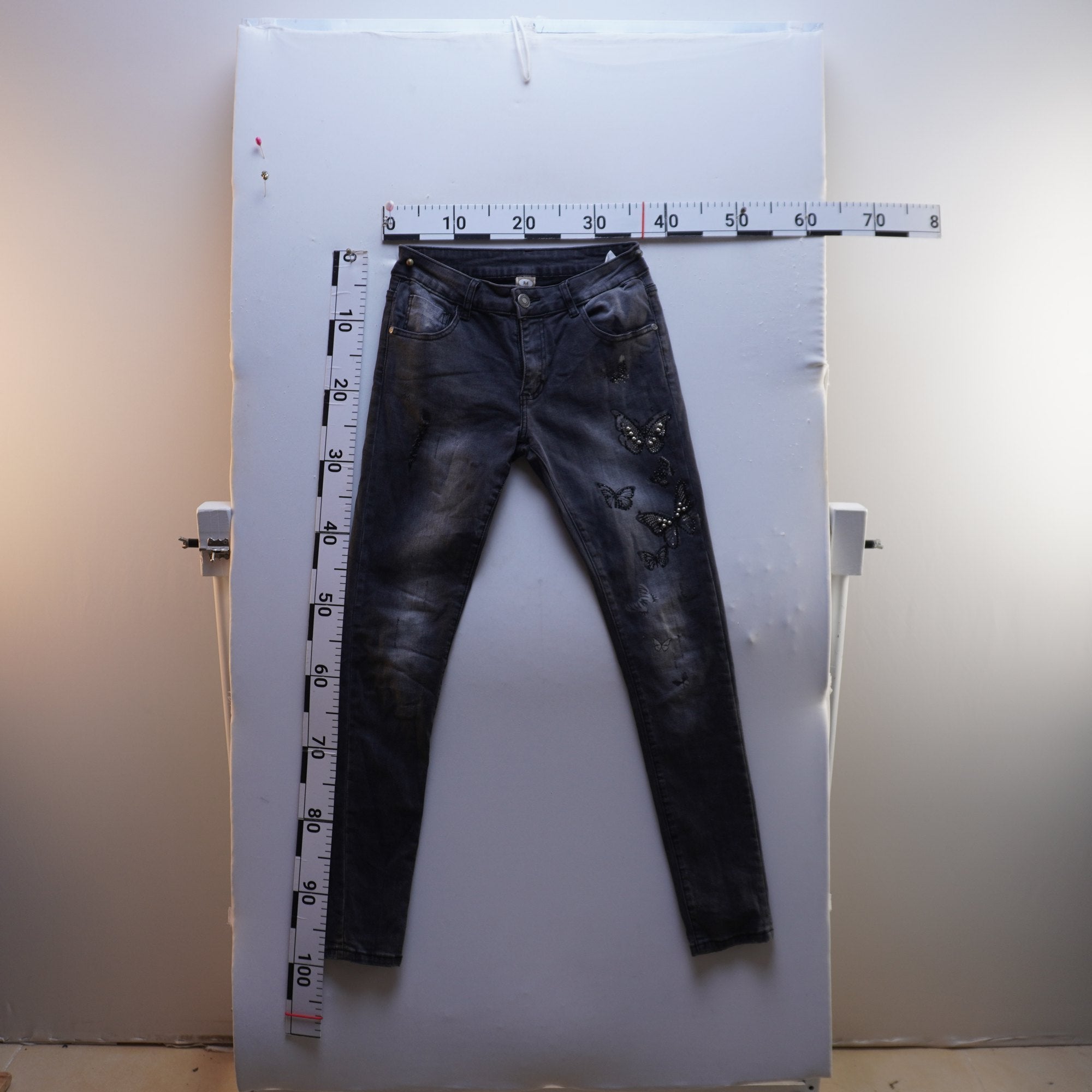 Vaqueros Italian Style para Mujer Usados - Negros, M