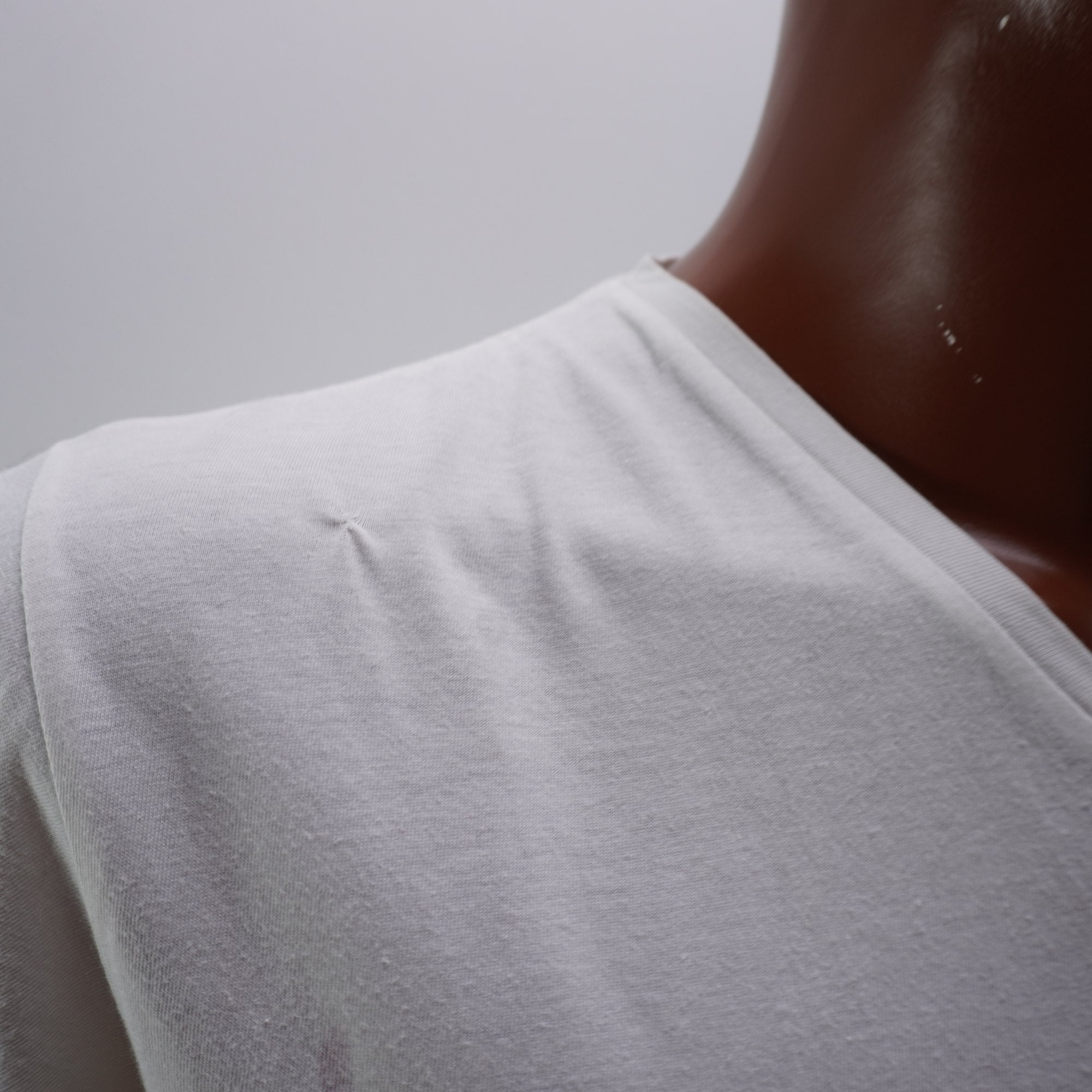 Camiseta Springfield para Hombre Usada - Blanca, Pequeño (S)