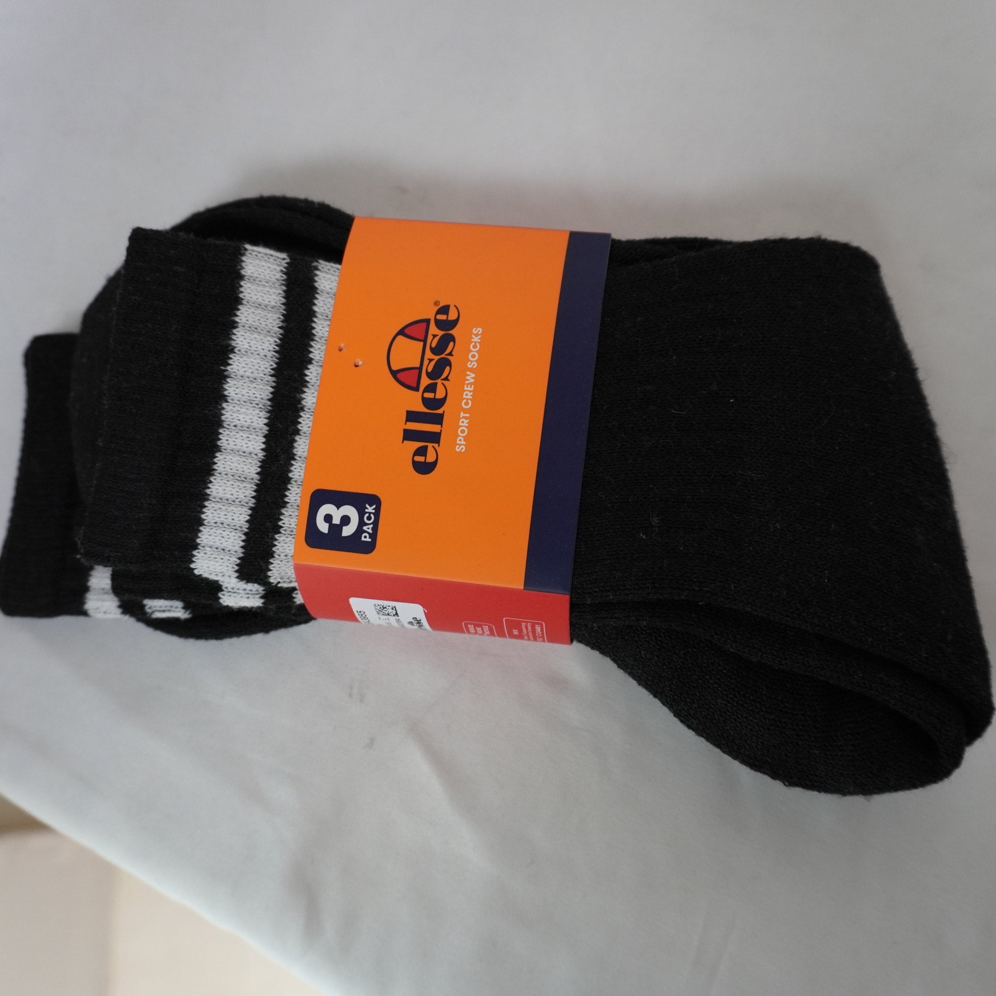 Calcetines Ellesse para Hombre Usados - Negros, Algodón