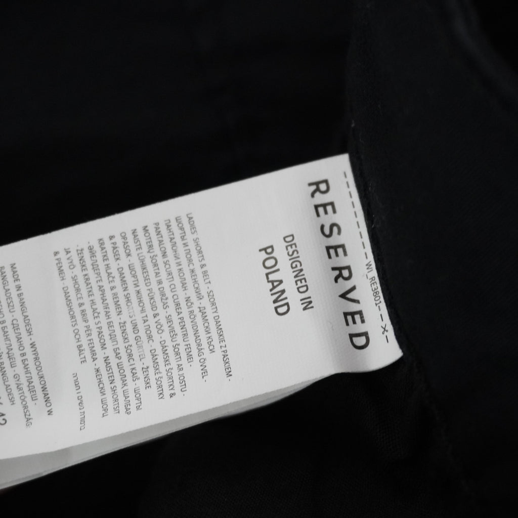 Pantalones Cortos Vaqueros Reserved para Mujer Usados - Negro, XL