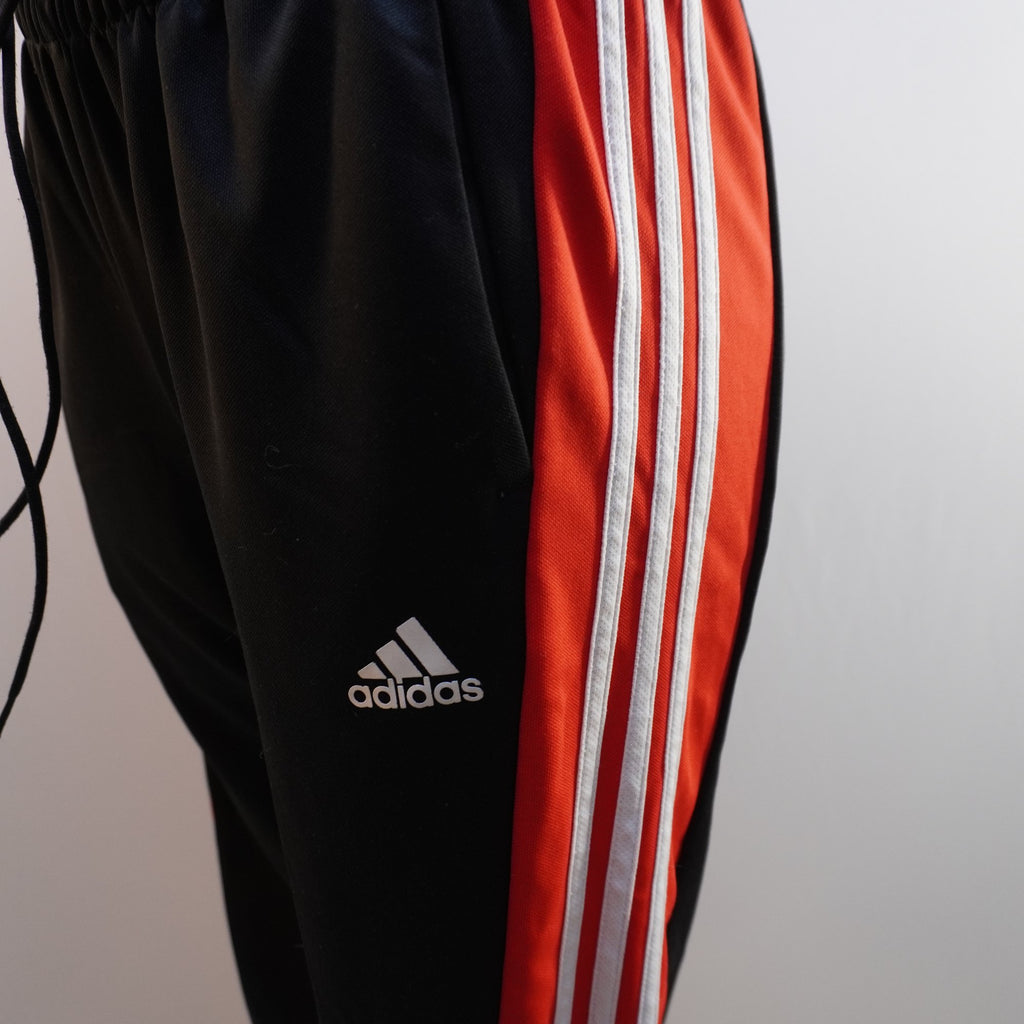 Pantalones de Franela Adidas para Mujer Usados - Negro, S
