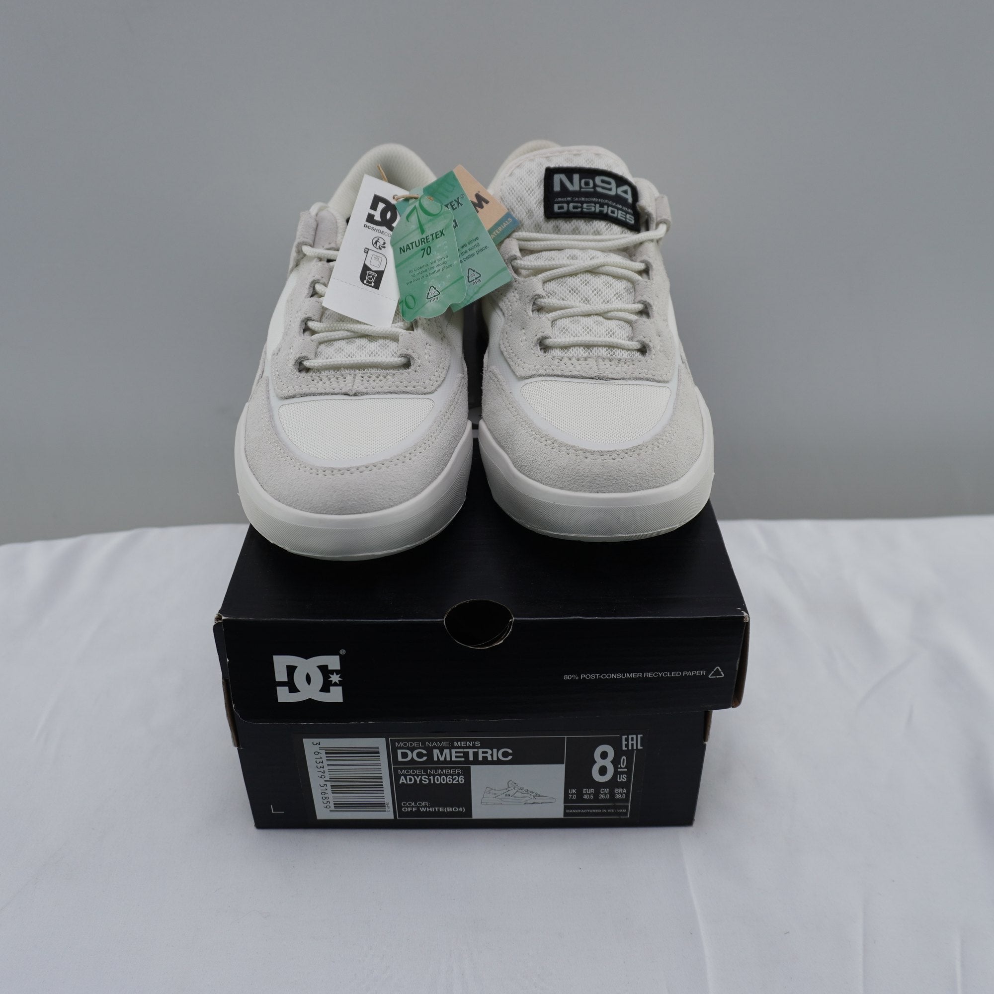 Zapatillas DC Shoes para Mujer Usadas - Blanco, 40.5