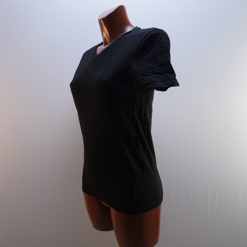Camiseta Lacoste para Mujer Usada - Negra, S
