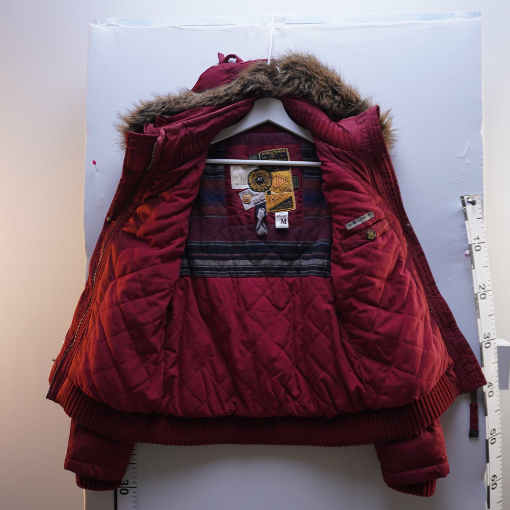 Parka Khujo para Mujer Usada - Roja, M