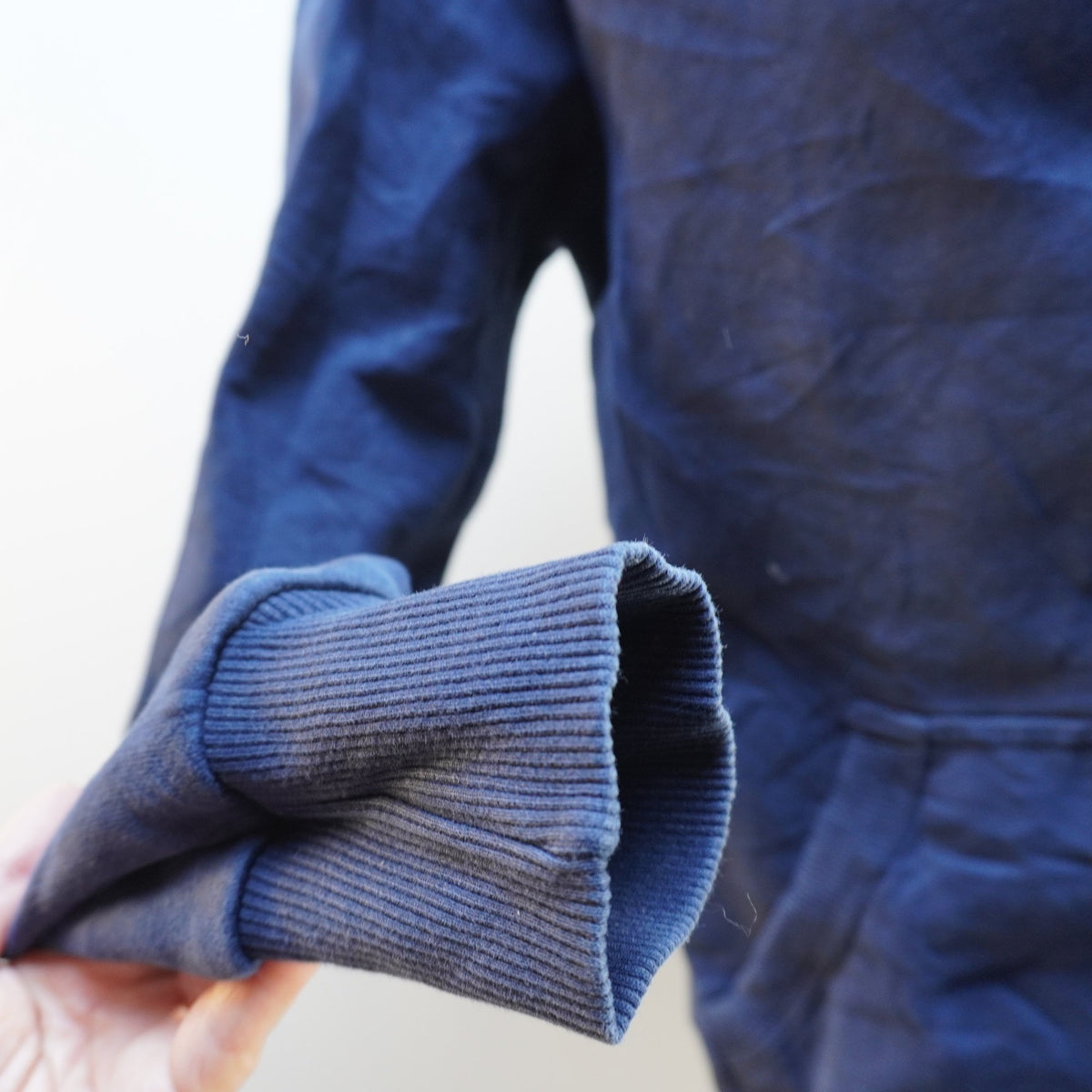 Sudadera con Capucha Superdry para Hombre Usada - Azul Marino, Mediano (M)
