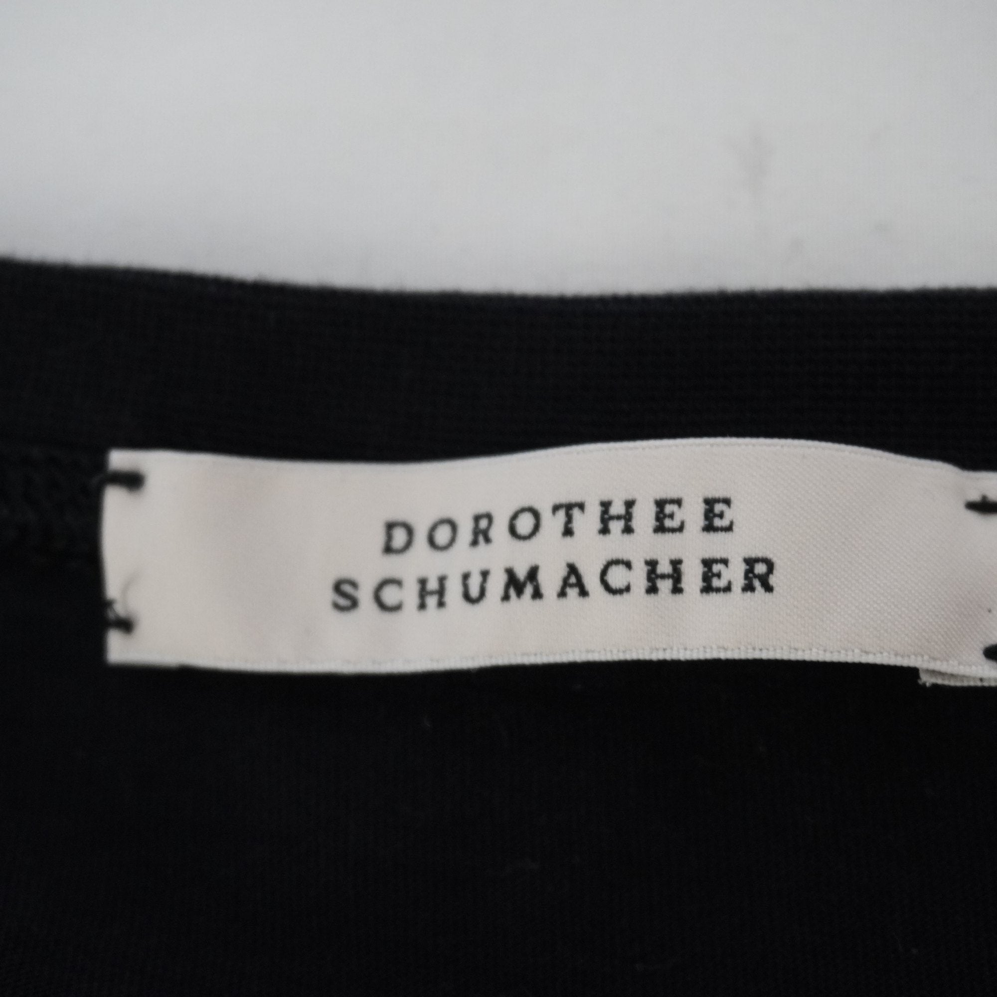 Camiseta de Manga Corta Dorothee Schumacher para Mujer Usada - Negra, L
