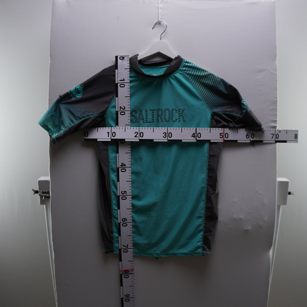 Camiseta de Manga Corta Saltrocl para Hombre Usada - Verde, L