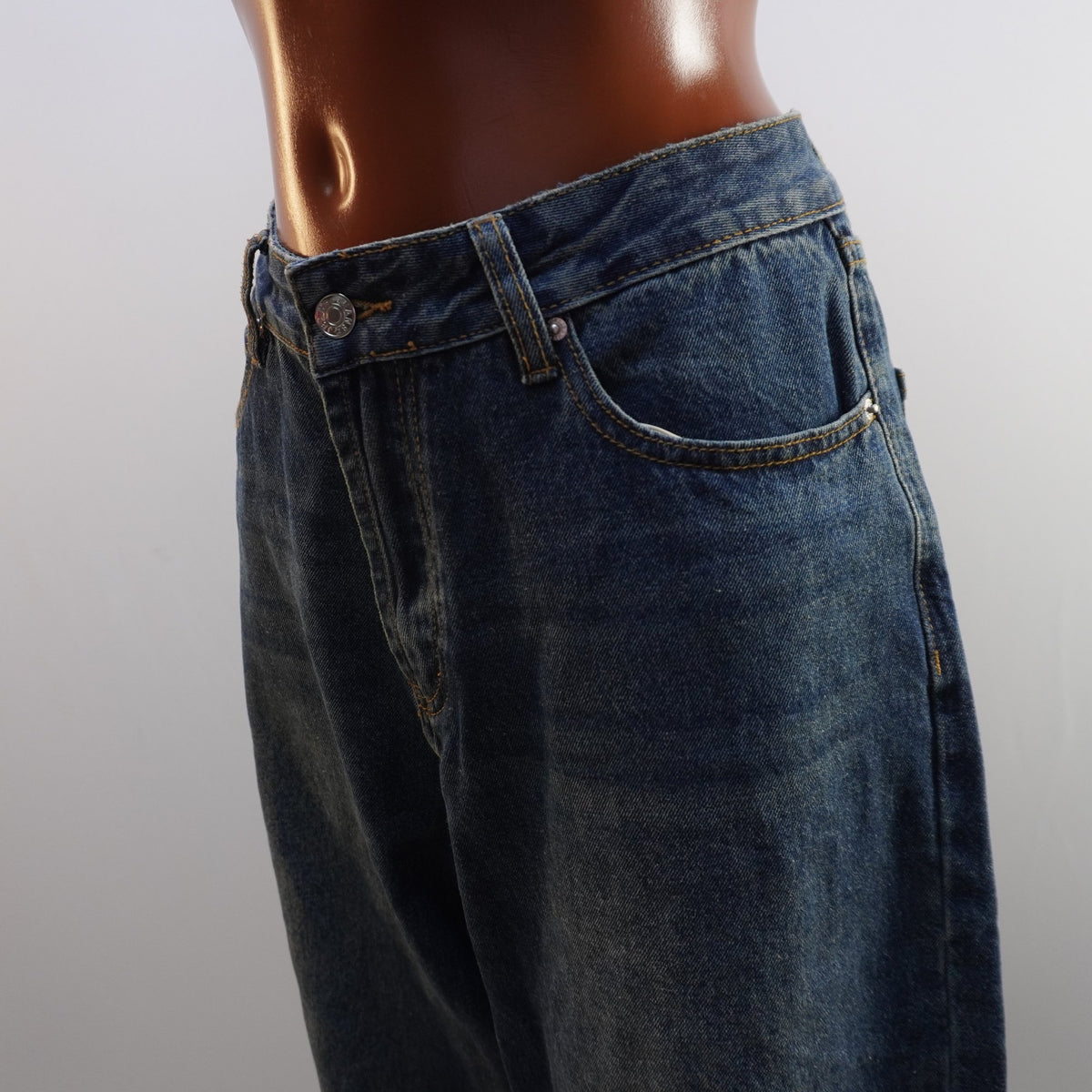Vaqueros Jemierr para Mujer Usados - Azul, Pequeño (S)