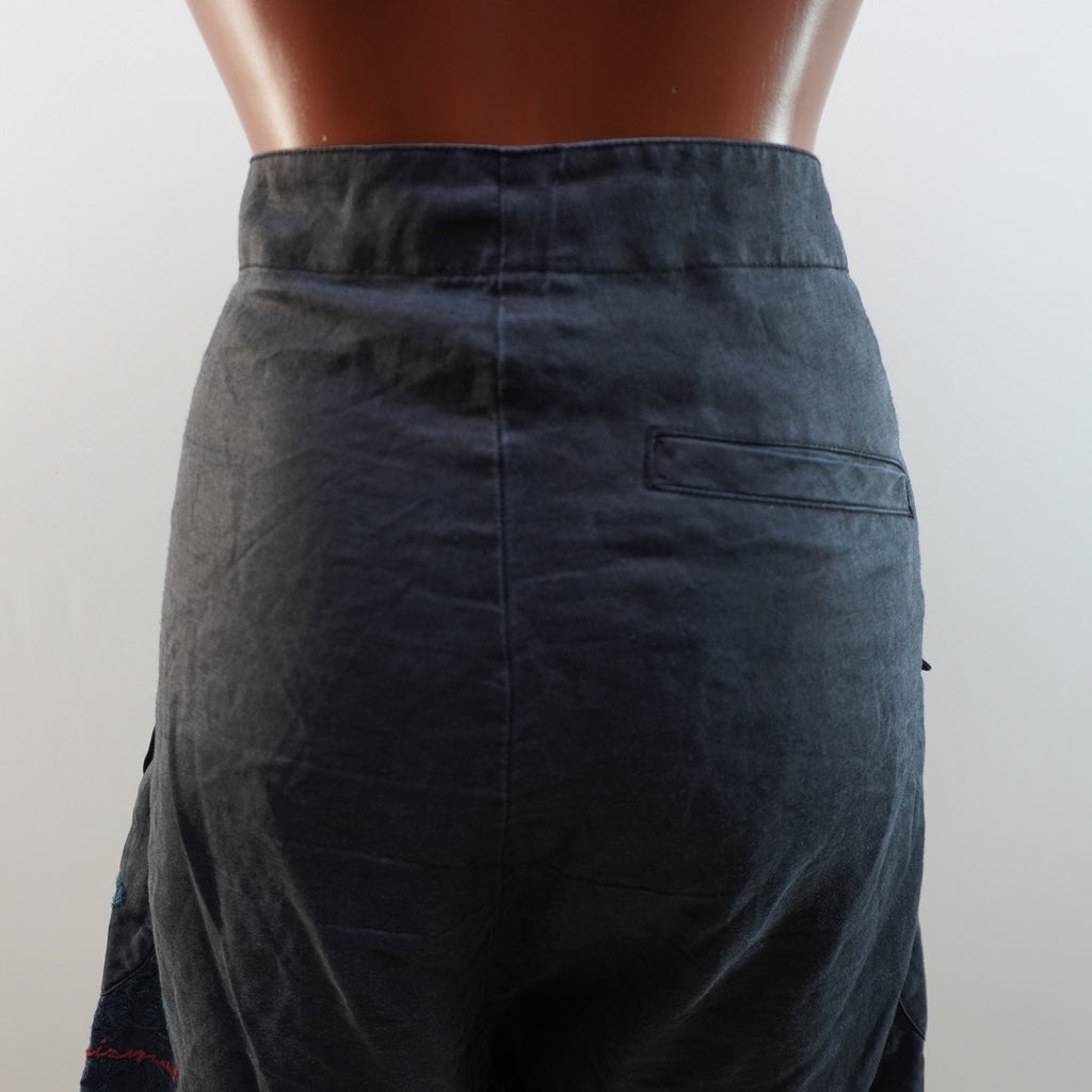 Pantalones Cortos Desigual para Mujer - Lino Ancho, Pequeño (S), Usados en Muy Buen Estado