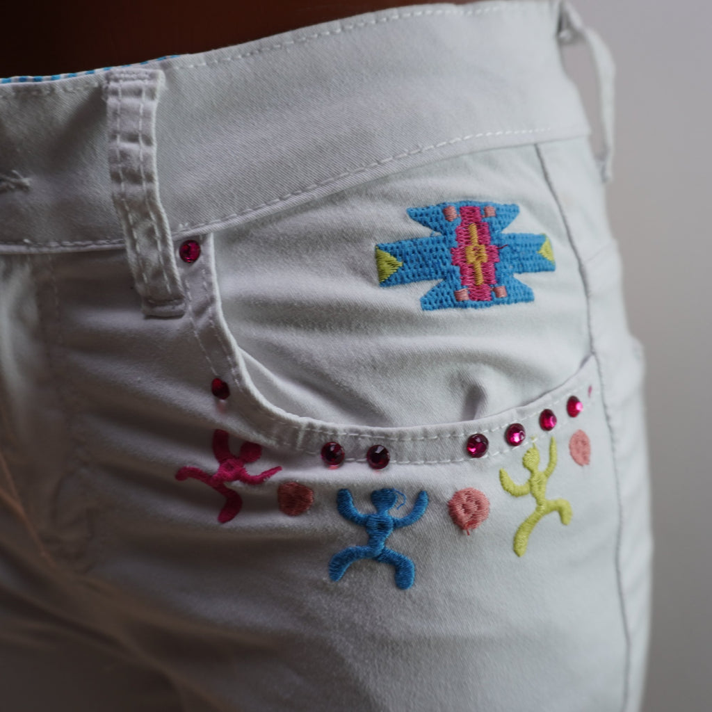 Vaqueros Rosalita Mc Gee para Mujer Usados - Blanco, XS