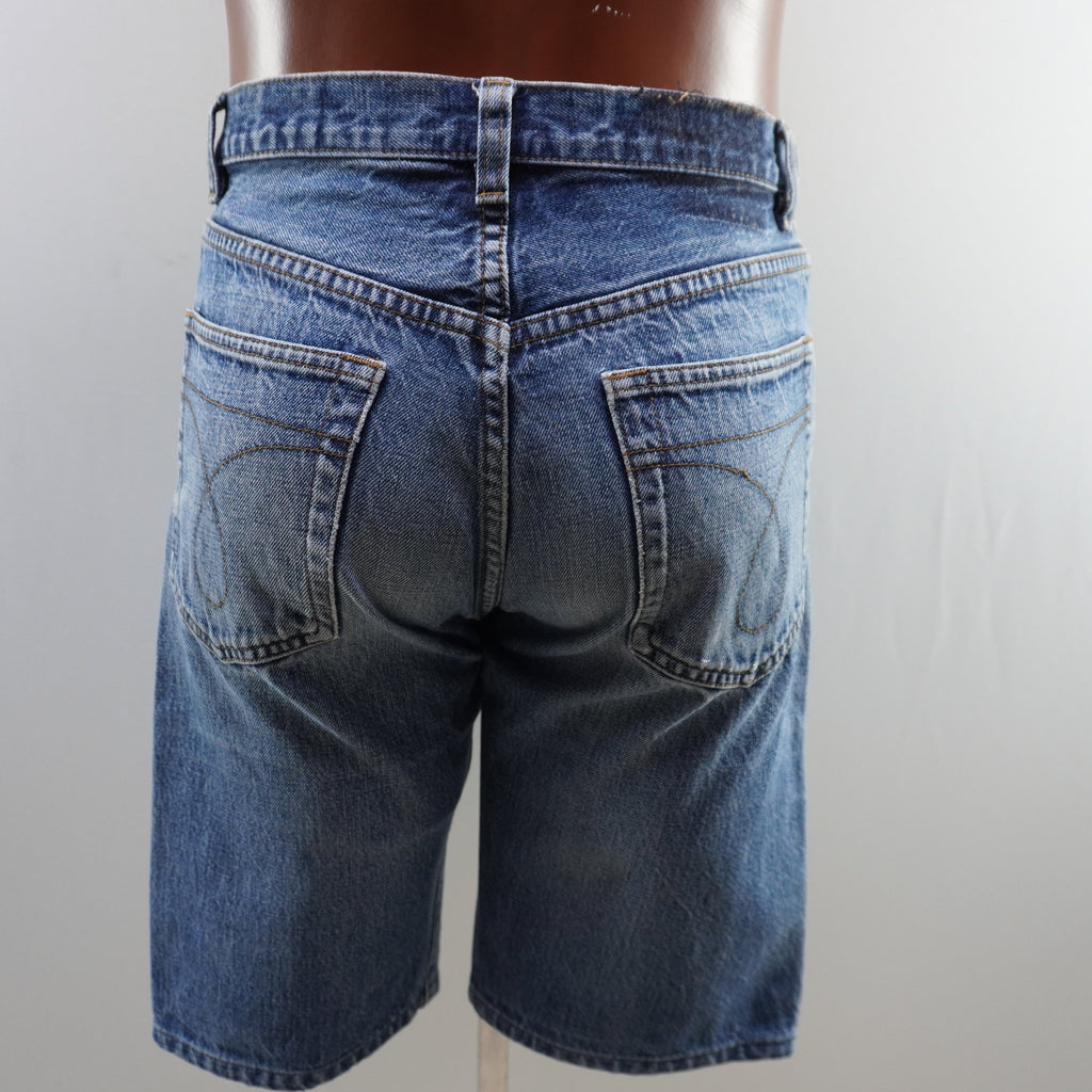 Pantalones Cortos Vaqueros Calvin Klein para Hombre Usados - Azul, S