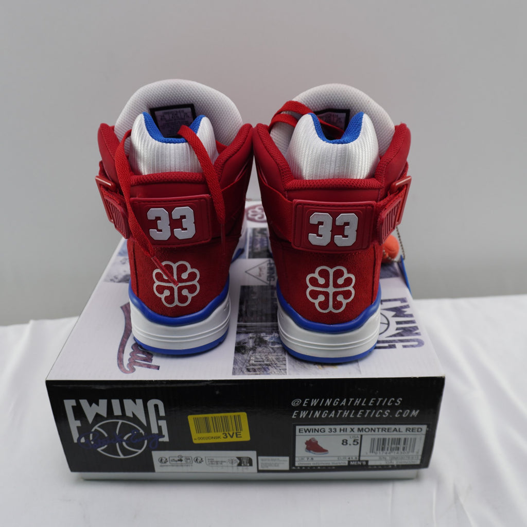 Zapatillas Patrick Ewing 33 Montreal para Hombre Usadas - Rojo, 41.5