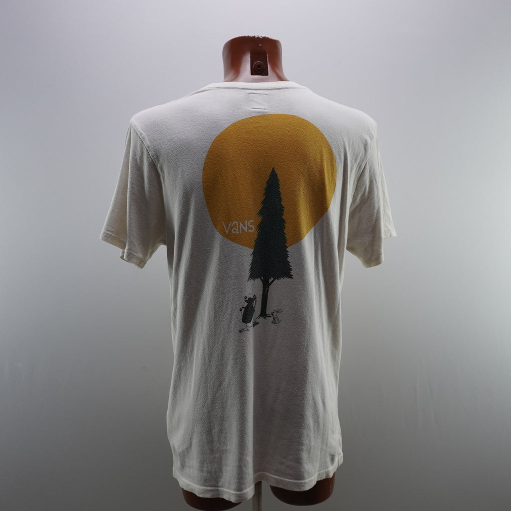 Camiseta Vans para Mujer Usada - Blanca, L
