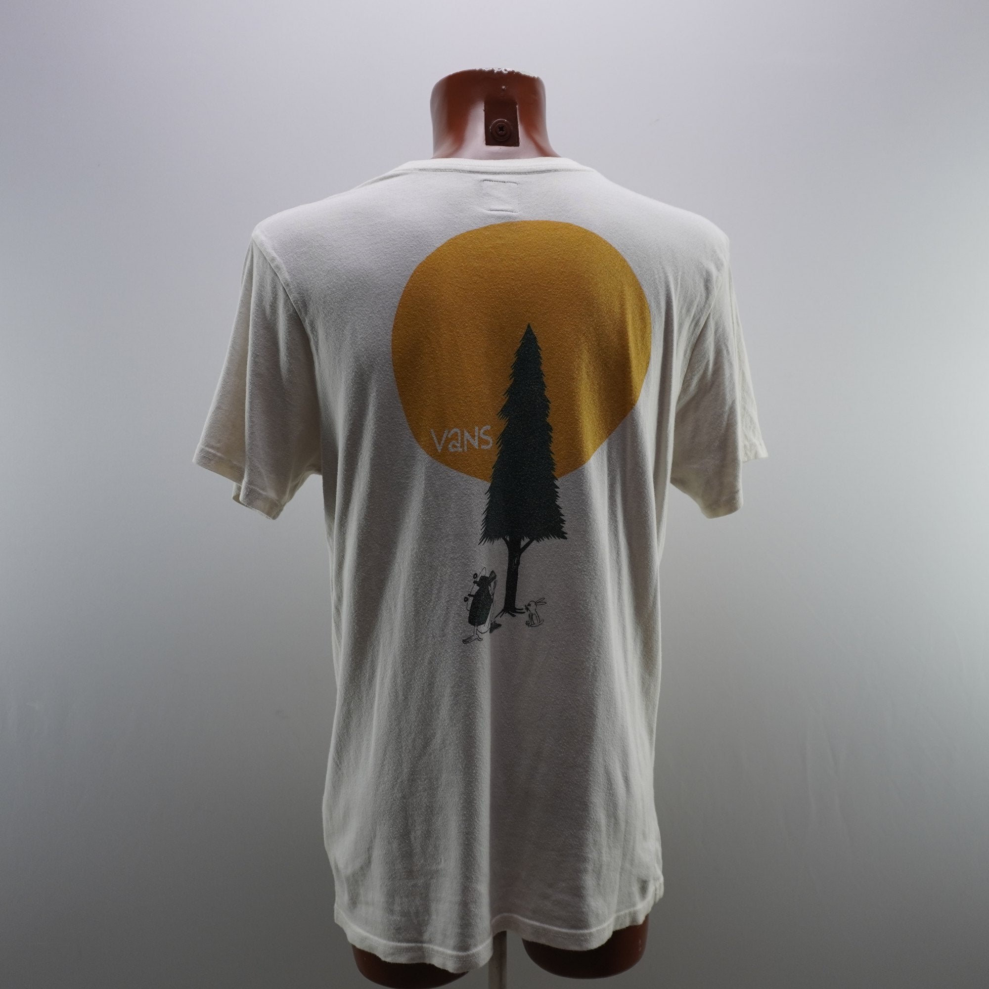 Camiseta Vans para Mujer Usada - Blanca, L