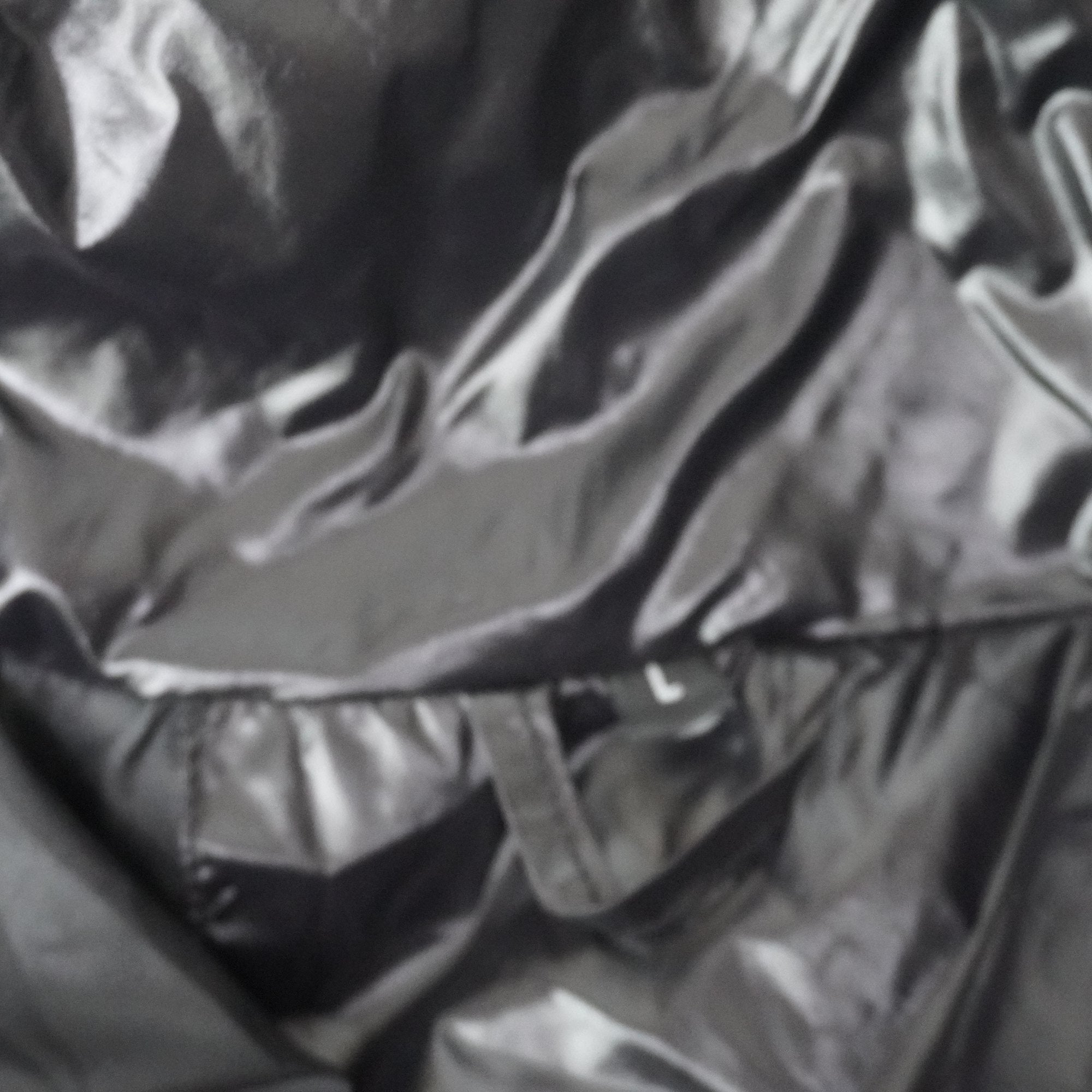 Parka Italian Style para Mujer Nueva con Etiquetas - Negra, L