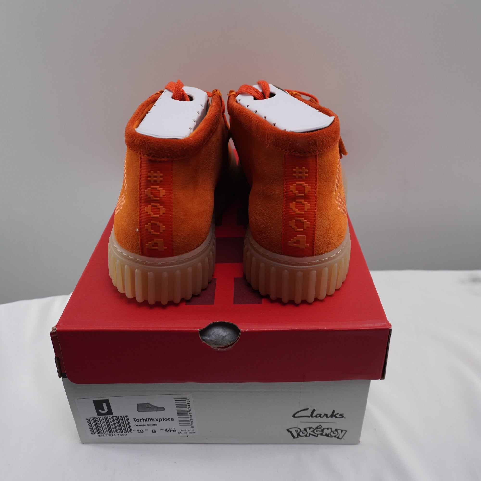 Zapatillas Clarks para Hombre Usadas - Naranja, 44.5