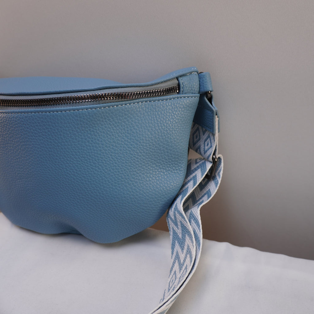 Bolso Baguette Italian Style para Mujer Usado - Azul
